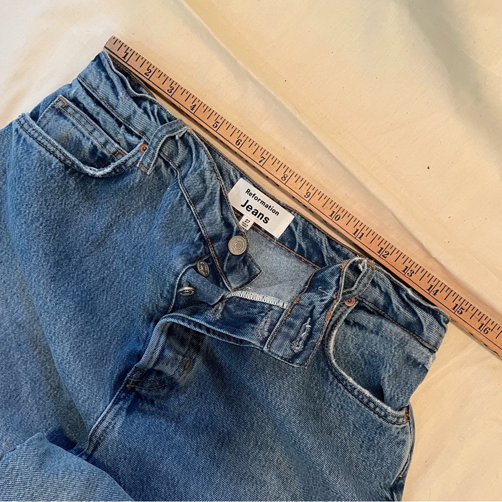 Women’s Reformation Blue Wide Leg Jeans